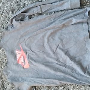 Gray nike long-sleeve